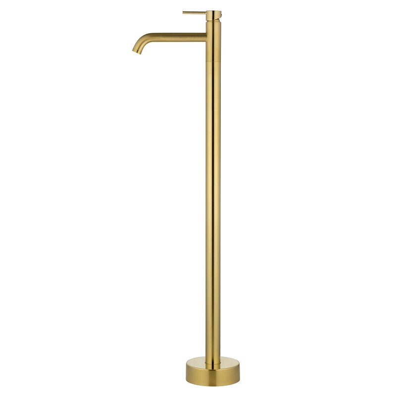 Изображение товара Смеситель для раковины Wonzon & Woghand Stick WW-88649905-BG, PVD золото брашированное