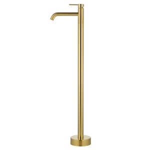 Изображение товара Смеситель для раковины Wonzon & Woghand Stick WW-88649905-BG, PVD золото брашированное