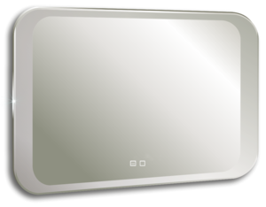 Изображение товара Зеркало Silver Mirrors Indigo Neo LED-00002408, 80 см, LED подсветка, выключатель сенсорный, антизапотевание, белый