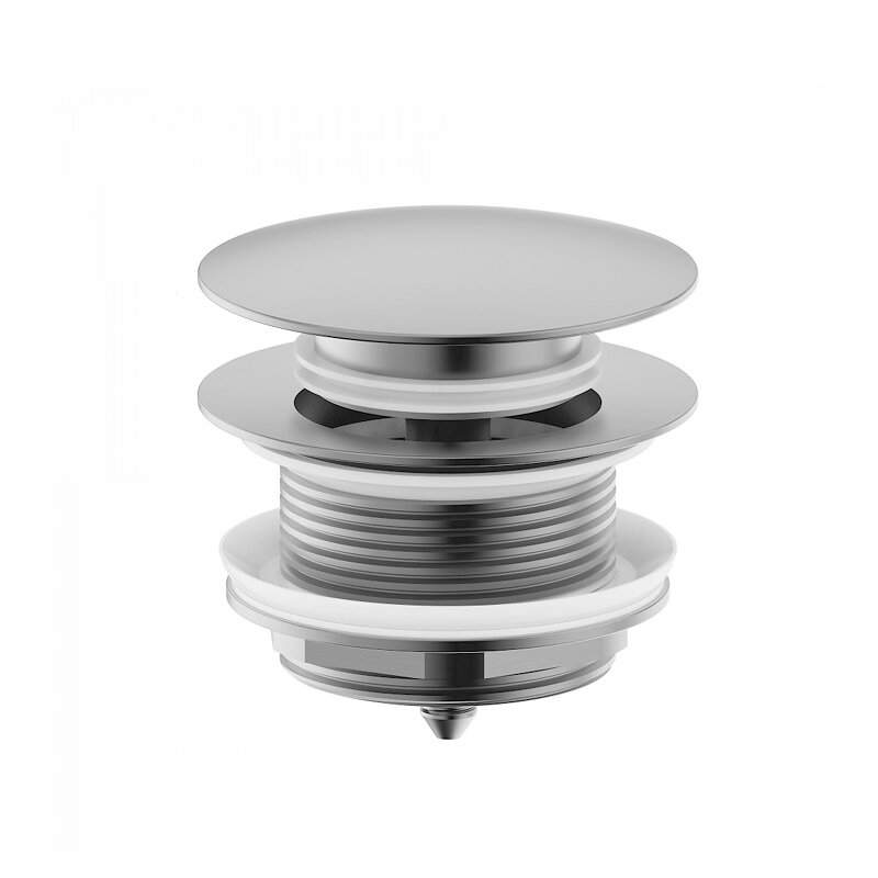 Изображение товара Донный клапан WW-SS105-BN без перелива, PVD никель брашированный