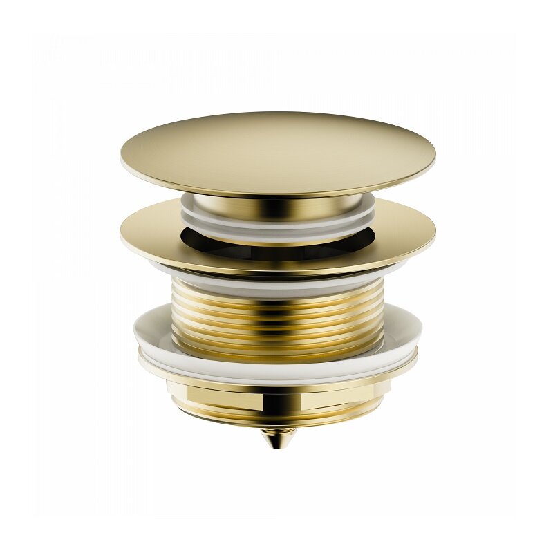 Изображение товара Донный клапан Wonzon & Woghand WW-SS105-BG, без перелива, PVD золото брашированное