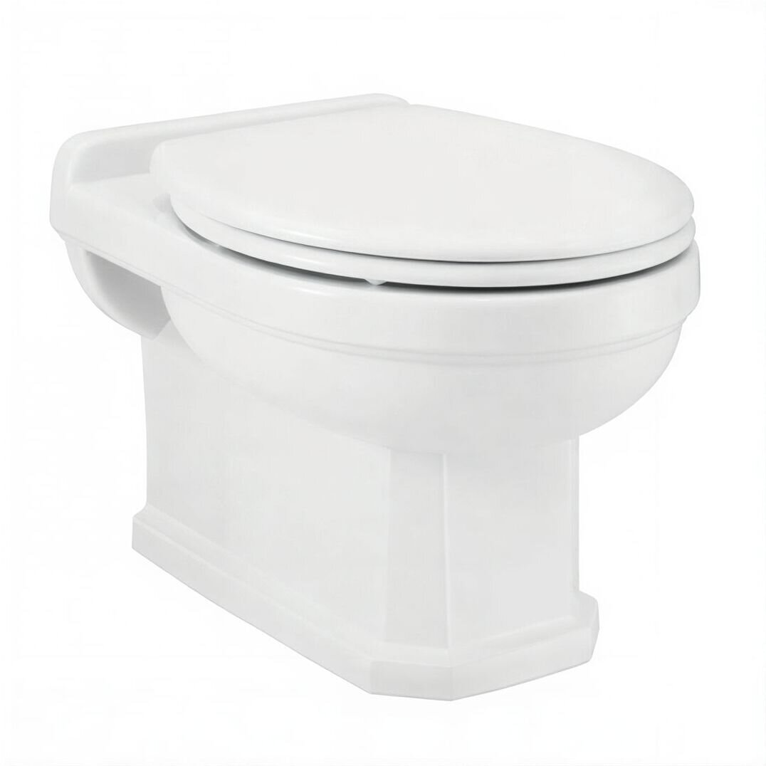 Изображение товара Подвесной унитаз Jaquar Queen's QNS-WHT-7951 с Soft Close Изображение товара Подвесной унитаз Jaquar Queen's QNS-WHT-7951 с Soft Close
