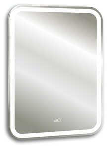 Изображение товара Зеркало Silver Mirrors Malta Neo LED-00002413, 55 см, LED подсветка, выключатель сенсорный, антизапотевание, белый