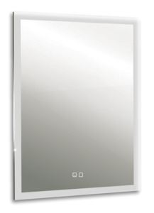 Изображение товара Зеркало Silver Mirrors Гуверт LED-00002258, 60 см, LED подсветка, выключатель сенсорный, антизапотевание, белый