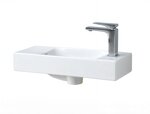 Раковина подвесная ArtCeram Lavamani Brick, LML002, 54 x 20 см, белая - фото 1 Раковина подвесная ArtCeram Lavamani Brick, LML002, 54 x 20 см, белая - фото 1
