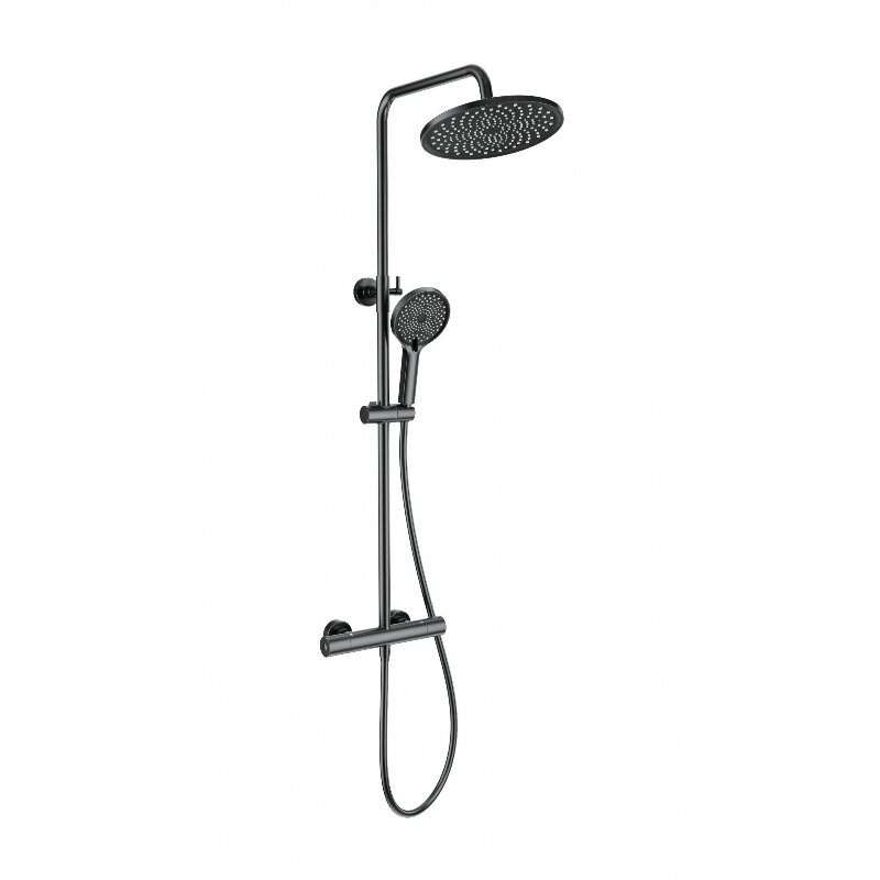 Изображение товара Душевая система Wonzon & Woghand Inn WW-B3013-T1-BGG с термостатом