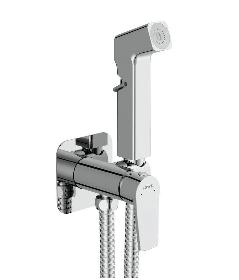 Изображение товара Гигиенический душ Cersanit City A68398, со смесителем, с внутренней частью, хром