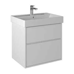 Изображение товара Тумба под раковину Briz Монца 237 03-18060-17 00 БЕЛ, 65 см, подвесная, цвет белый
