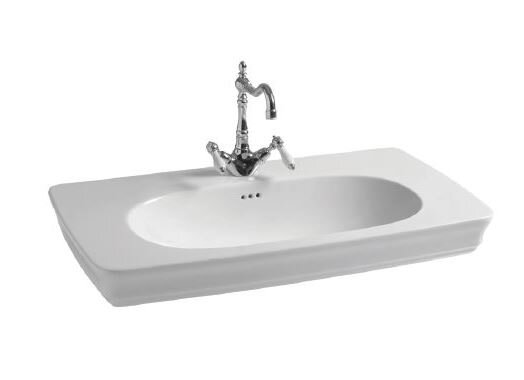 Изображение товара Раковина ArtCeram Civitas CIL002 01 00, подвесная, цвет белый глянцевый, 90 х 50 х 18 см