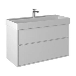 Изображение товара Тумба под раковину Briz Монца 237 БЕЛ 100 см подвесная