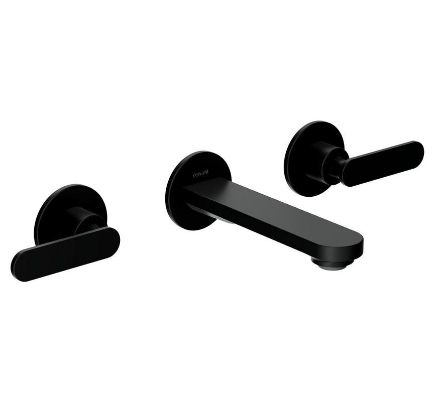 Изображение товара Смеситель Cersanit Oliva A68972, для раковины, с внутренней частью, черный матовый