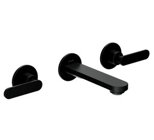 Изображение товара Смеситель Cersanit Oliva A68972, для раковины, с внутренней частью, черный матовый