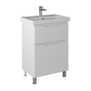 Изображение товара Тумба под раковину Briz Мальта 365 03-08060-06 00 БЕЛ, 60 см, напольная, цвет белый