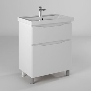 Изображение товара Тумба под раковину Briz Мальта 365 03-08070-06 00 БЕЛ, 70 см, напольная, цвет белый