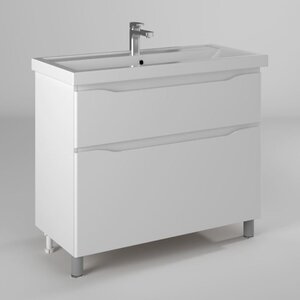 Изображение товара Тумба под раковину Briz Мальта 365 03-08100-06 00 БЕЛ, 100 см, напольная, цвет белый