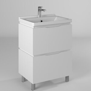 Изображение товара Тумба под раковину Briz Милана 226 03-08060-18 00 БЕЛ, 60 см, напольная, цвет белый