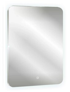 Изображение товара Зеркало Silver Mirrors Паллада LED-00002749, 60 см, LED подсветка, выключатель сенсорный, белый