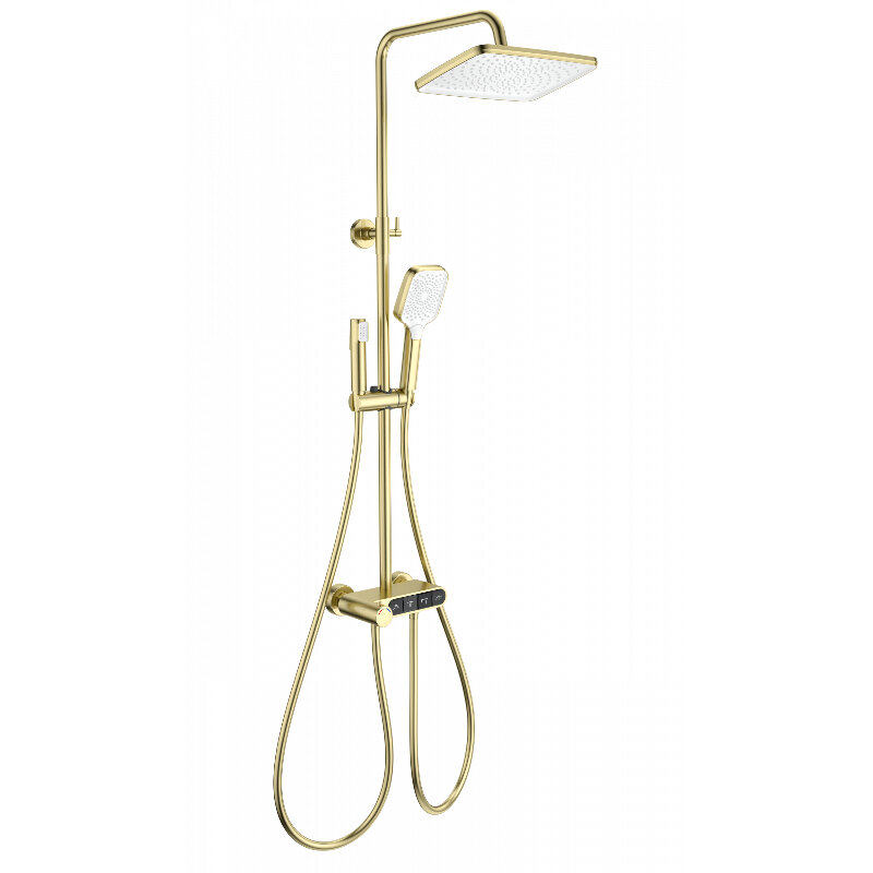 Изображение товара Душевая система Muse WW-B3112-BG Wonzon & Woghand с термостатом