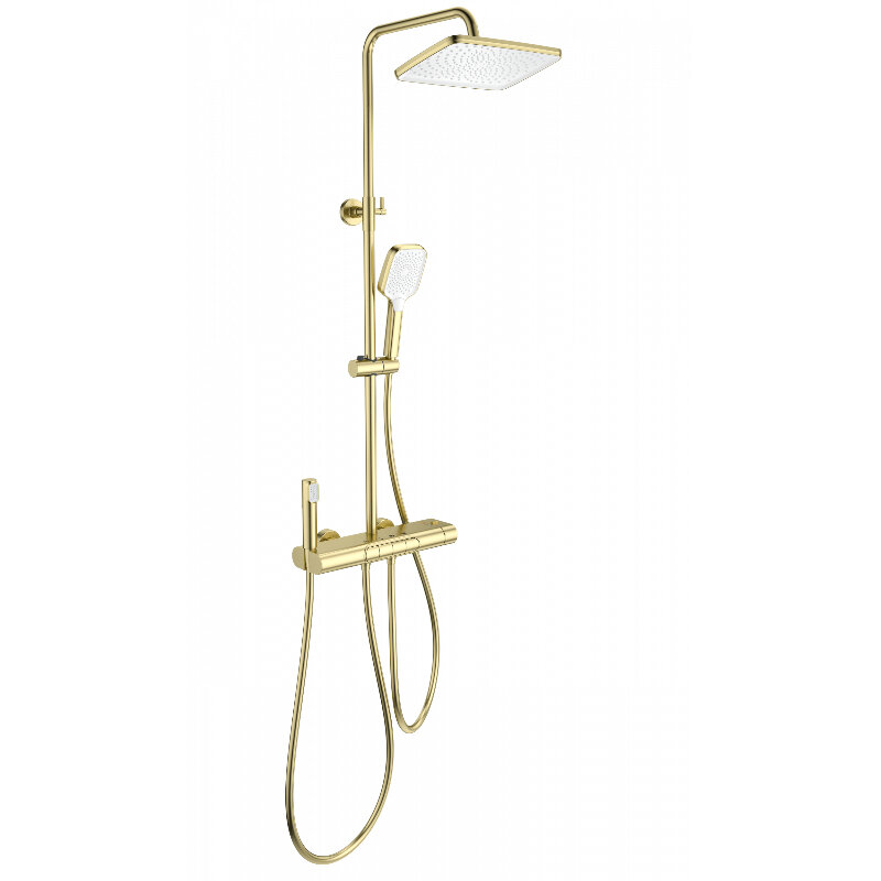 Изображение товара Душевая система Muse WW-B4129-BG с термостатом и гигиеническим душем