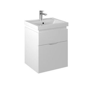 Изображение товара Тумба под раковину Briz Сити 232 03-18050-06 00 БЕЛ, 50 см, подвесная, цвет белый