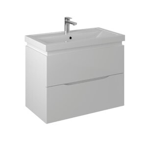 Изображение товара Тумба под раковину Briz Сити 232 03-18080-18 00 БЕЛ, 80 см, подвесная, цвет белый