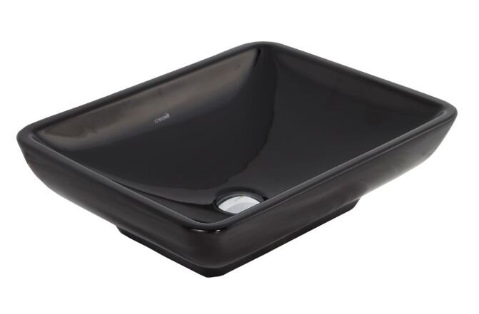 Изображение товара Раковина Creavit TP140.4 накладная черная из фарфора