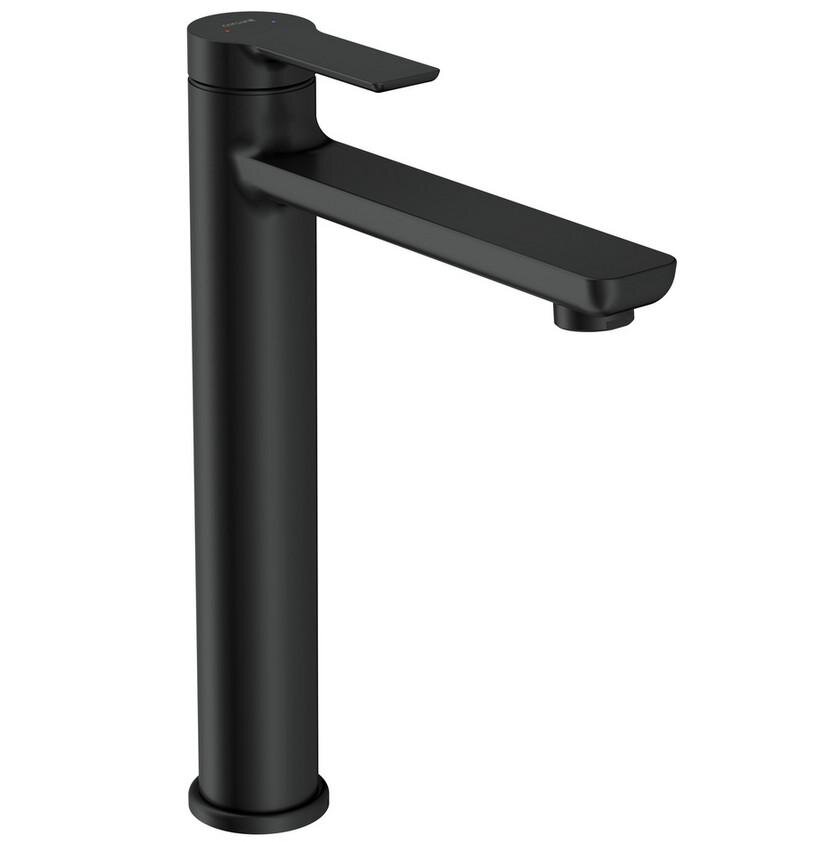 Изображение товара Смеситель Cersanit Vibe A68928 для раковины черный матовый однорычажный