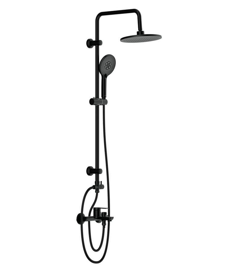 Изображение товара Душевая система Cersanit Vibe A68932, черная матовая