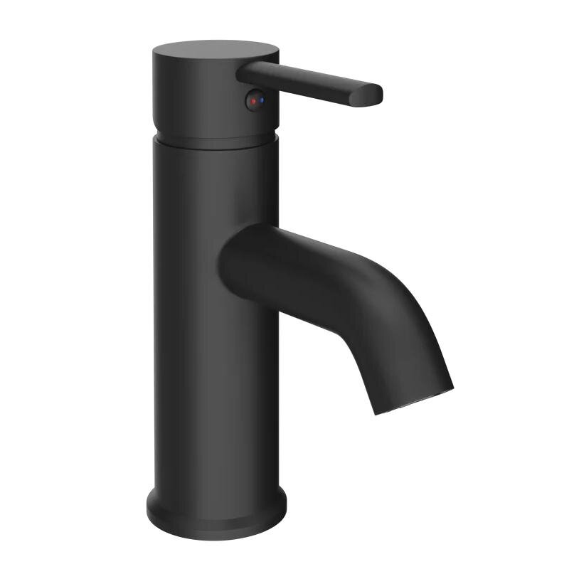 Изображение товара Смеситель для раковины Diwo Элиста DW-EL02BK, цвет черный матовый