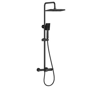 Изображение товара Душевая система Wonzon & Woghand WW-AE33110-BGG, PVD-покрытие, цвет графит темный