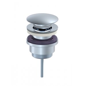 Изображение товара Донный клапан для раковины Wonzon & Woghand WW-88SS07-CR, универсальный, хром