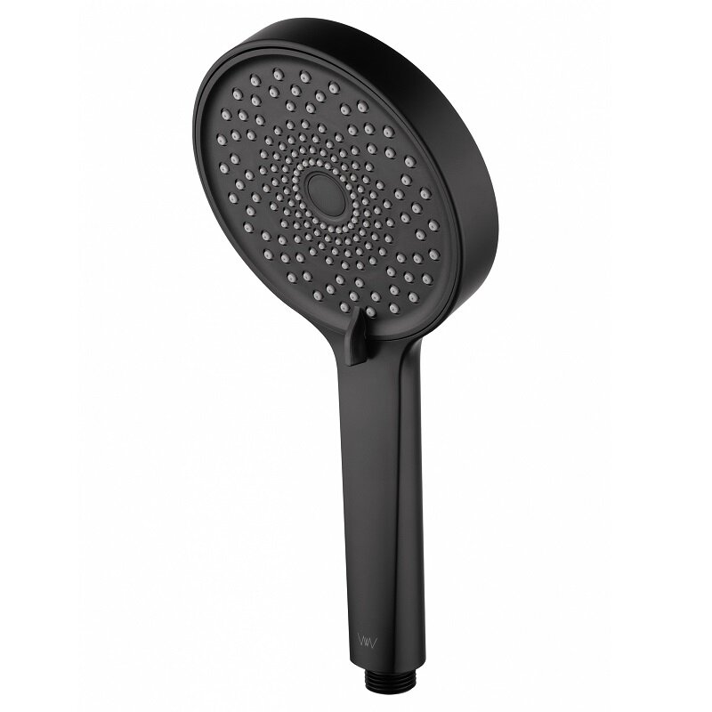 Изображение товара Душевая лейка Wonzon & Woghand WW-88SC03-MB, 3 режима, черный матовый