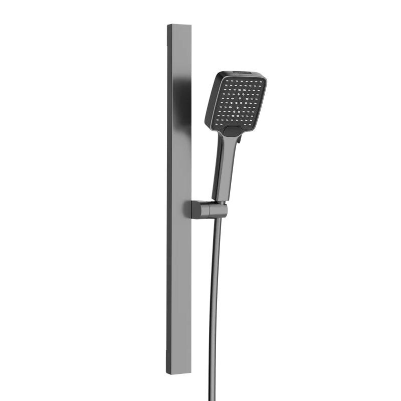 Изображение товара Душевой гарнитур Stworki Ольборг S20190GB, 4 режима, PVD вороненая сталь