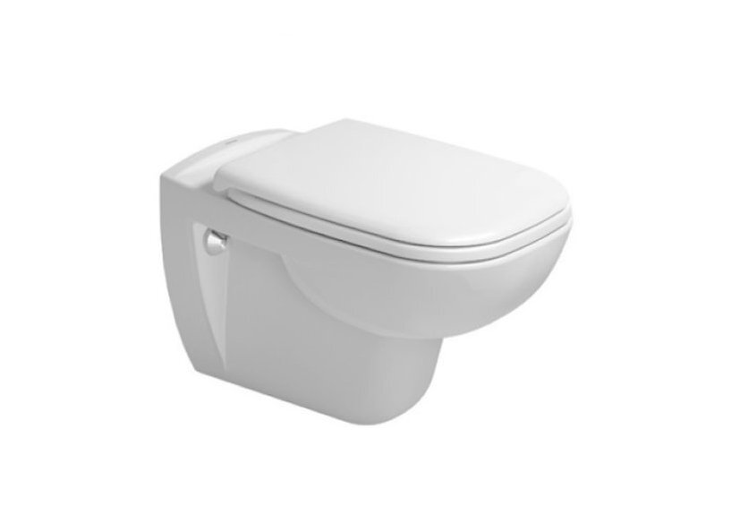 Изображение товара Подвесной унитаз Duravit D-Code 45700900A1, безободковый, крышка микролифт