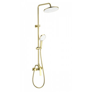Изображение товара Душевая система Wonzon & Woghand WW-B3200-BG, PVD-покрытие, цвет золото брашированное