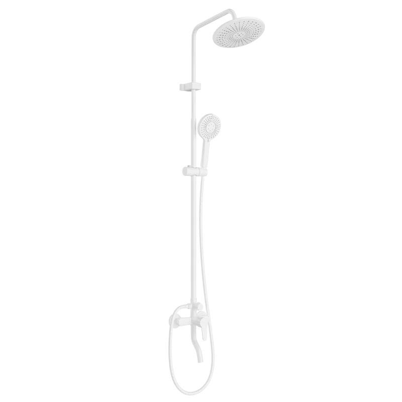 Изображение товара Душевая система Diwo Орёл DW-ORL75WH Белый матовый