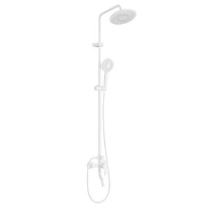 Изображение товара Душевая система Diwo Орёл DW-ORL75WH, цвет белый матовый