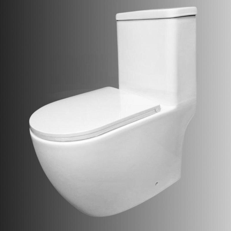 Изображение товара Унитаз моноблок Relisan MM 811 безободковый смыв торнадо микролифт белый