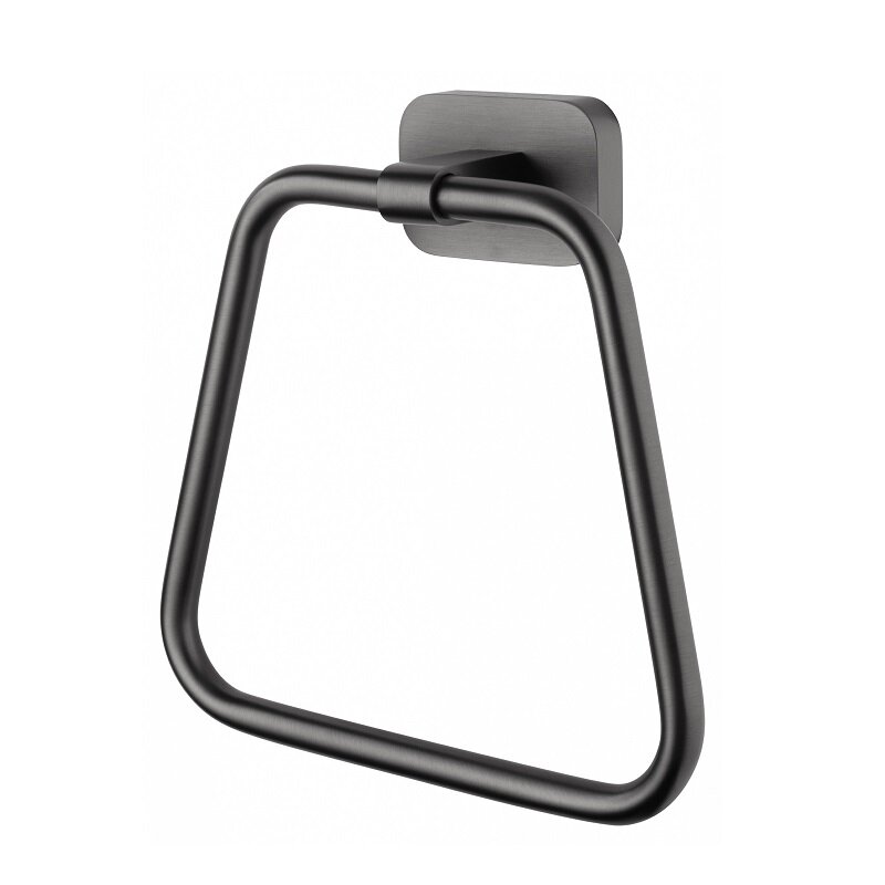 Изображение товара Полотенцедержатель Wonzon & Woghand Graffity WW-9313-BGM, 16 см, темный графит