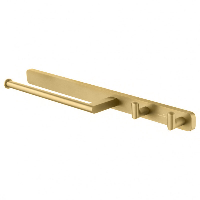 Изображение товара Полотенцедержатель Wonzon & Woghand Graffity WW-9361-BG, 41 см, PVD золото брашированное