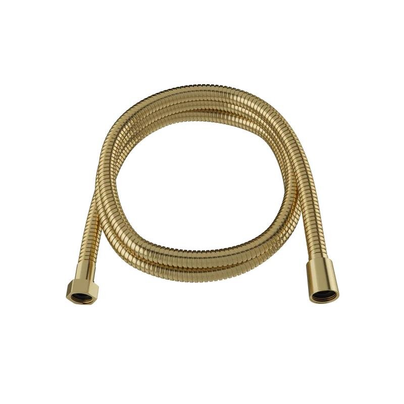 Изображение товара Шланг для душа Diwo Валдай DW-WAL55GM, 200 см, нержавеющая сталь, цвет золото матовое