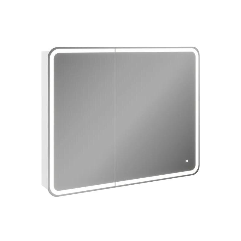 Изображение товара Зеркальный шкаф Stworki Ольборг МВК080 100 см с LED-подсветкой и инфракрасным выключателем