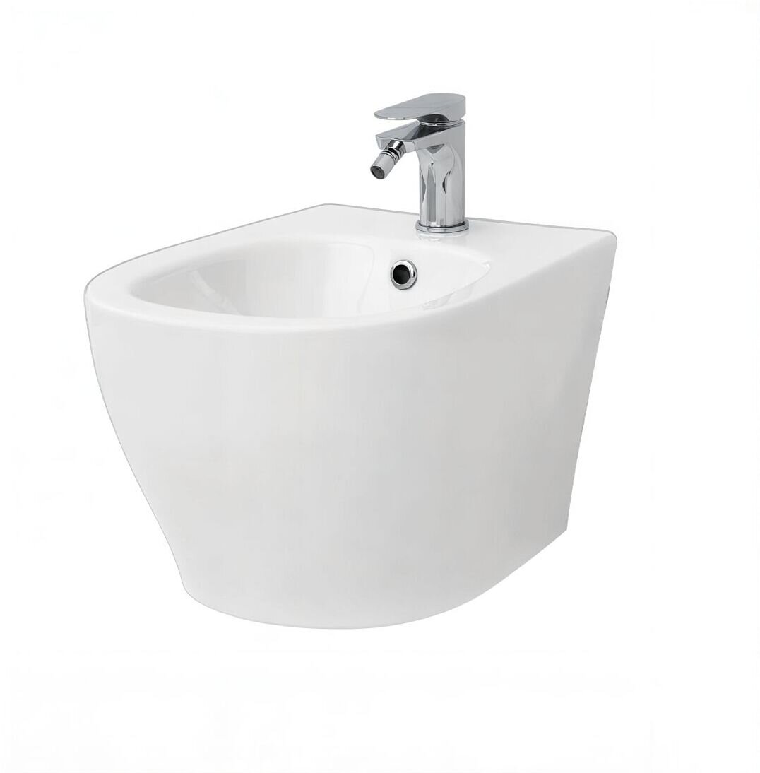 Изображение товара Подвесное биде ArtCeram Ten TEB004 01 00 из фарфора, белое глянцевое Изображение товара Подвесное биде ArtCeram Ten TEB004 01 00 из фарфора, белое глянцевое