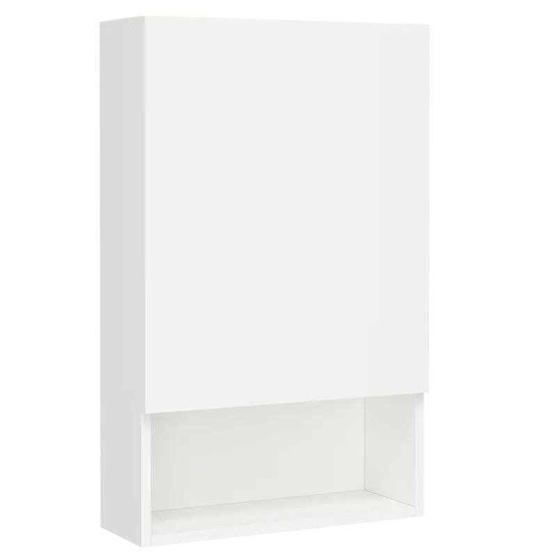 Изображение товара Подвесной шкаф для ванной Diwo Тула 50 см белый для стиральной машины