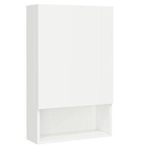 Изображение товара Подвесной шкаф для ванной Diwo Тула 50 см белый для стиральной машины