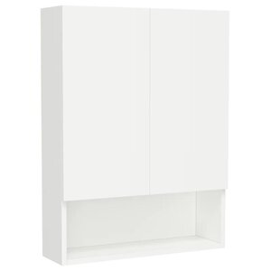 Изображение товара Шкаф Diwo Тула TUL.SP.60-80/P/W, 60 см, подвесной, над стиральной машиной, цвет белый