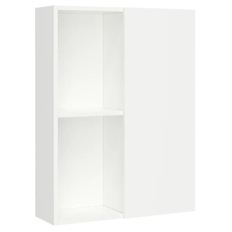 Изображение товара Подвесной шкаф для ванной комнаты Diwo Тула 60 см белый с доводчиком