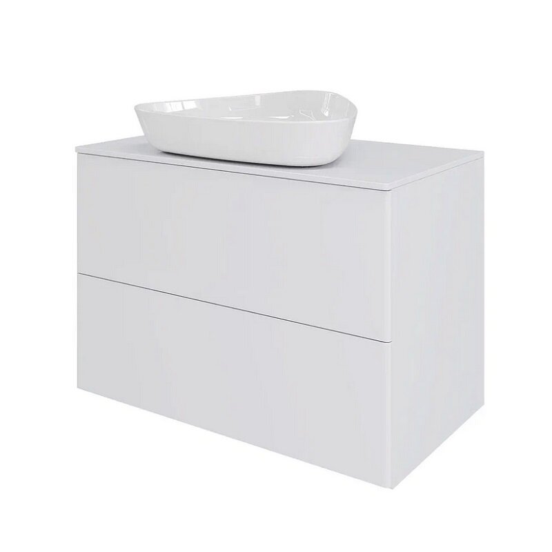 Изображение товара Тумба с раковиной Orange Otto Ot-75TuMDF+B07-500W 75 см подвесная белая Изображение товара Тумба с раковиной Orange Otto Ot-75TuMDF+B07-500W 75 см подвесная белая