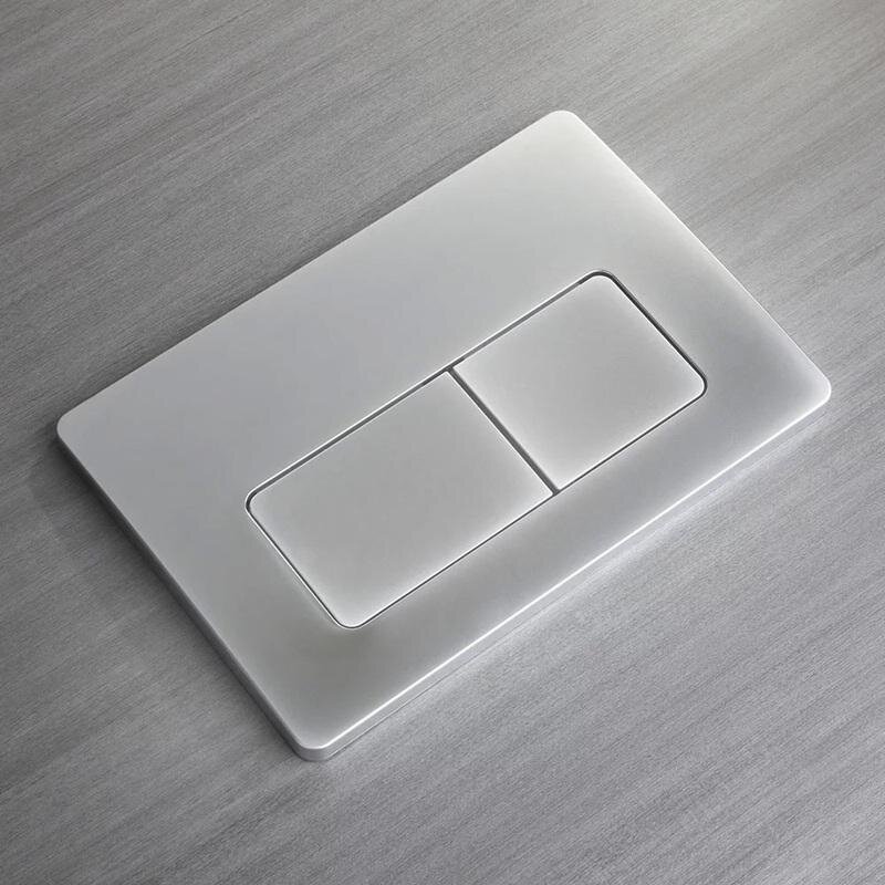 Изображение товара Клавиша смыва Veconi Flush FLV5-CM механическая хром матовая для унитаза