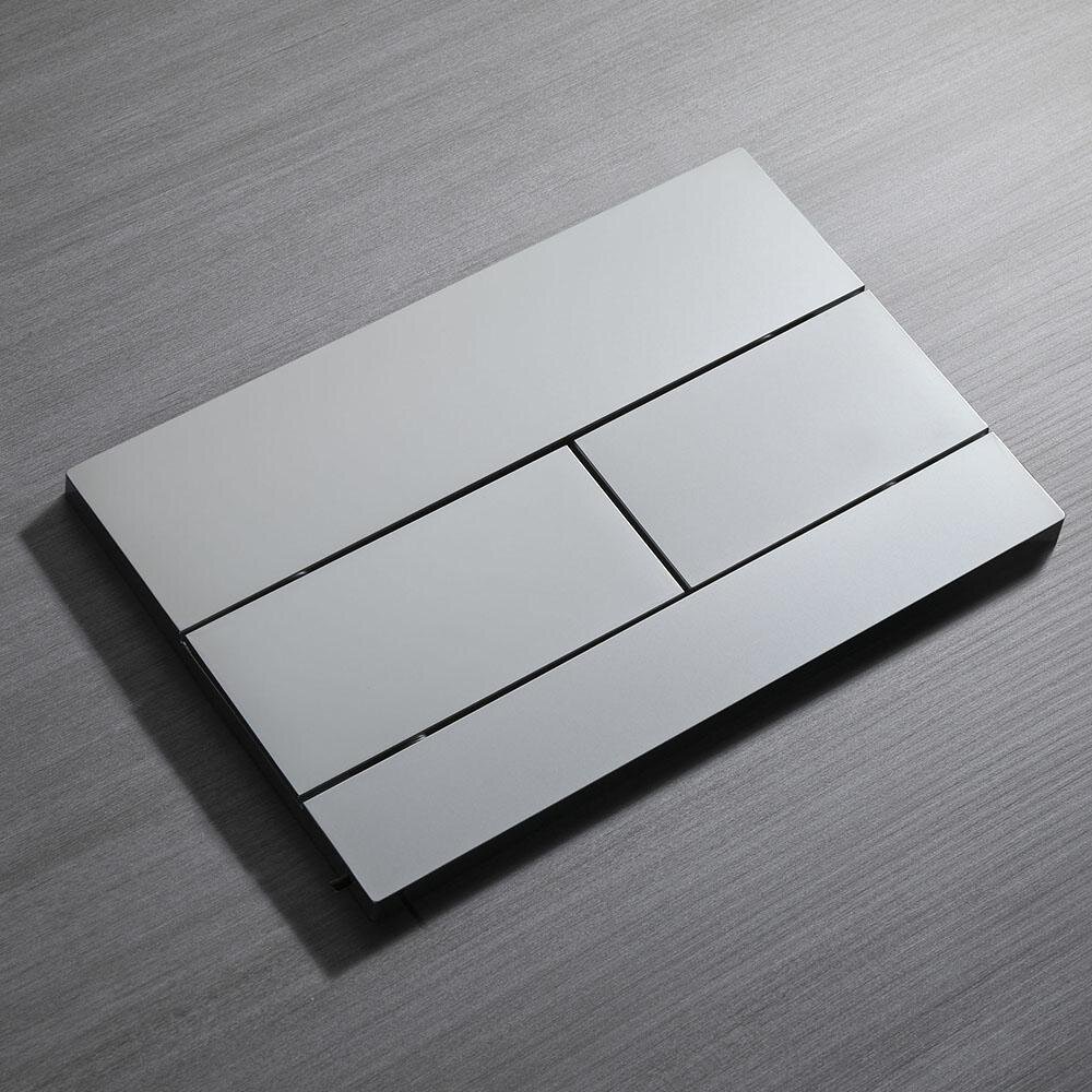 Изображение товара Клавиша смыва Veconi Flush FLV7-CM механическая хром матовый 24x10x16.2